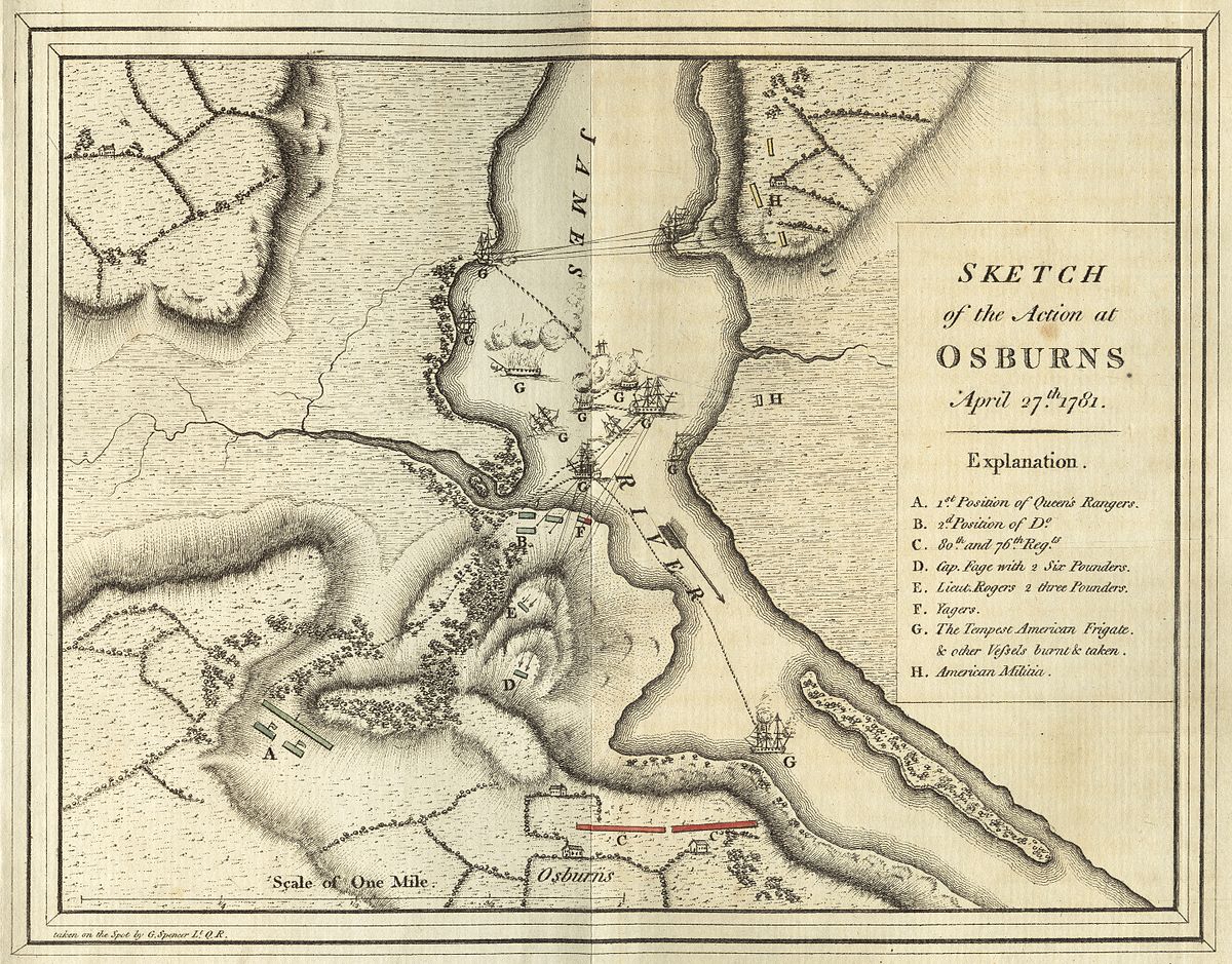 Henricus History Hike: The Newly Discovered Revolutionary War Battle of Osborne’s Landing April 27, 1781